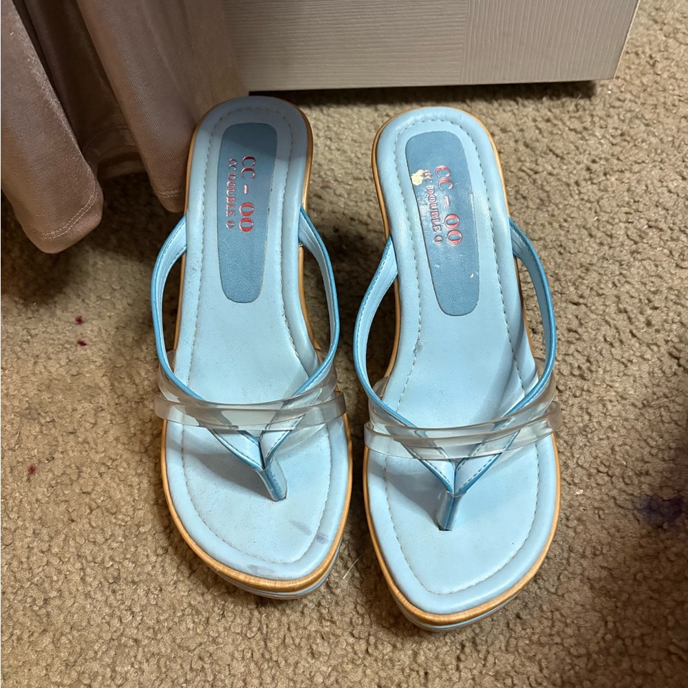 Women's Blue Sandals